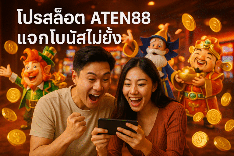 โปรสล็อต ATEN88 แจกโบนัสไม่ยั้ง