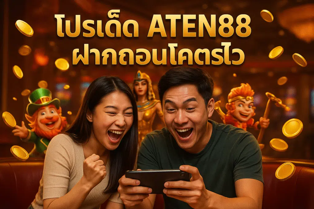 โปรเด็ด ATEN88 ฝากถอนโคตรไว