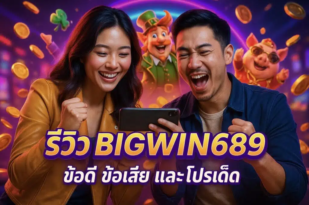 รีวิว BIGWIN689 ข้อดี ข้อเสีย และโปรเด็ด