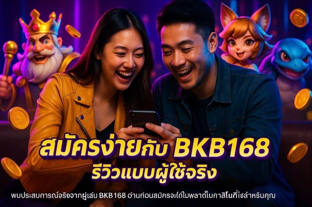 สมัครง่ายกับ BKB168 รีวิวแบบผู้ใช้จริง
